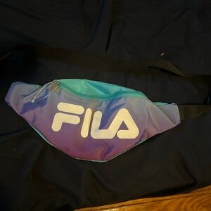 Fila Blue and Purple Fanny Pack